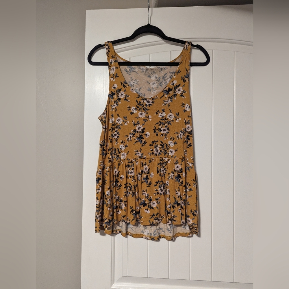 Floral tank top